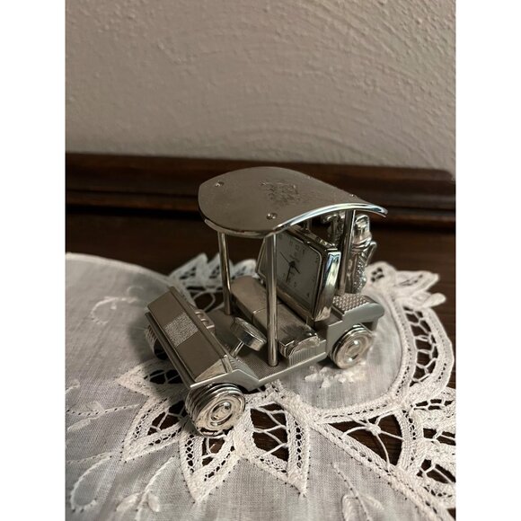 Miniature Golf Cart Novelty Clock - Picture 1 of 4